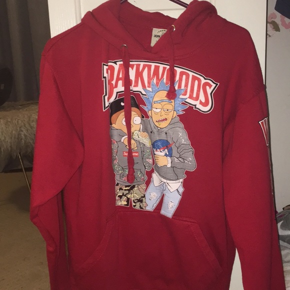 backwoods hoodie rick and morty